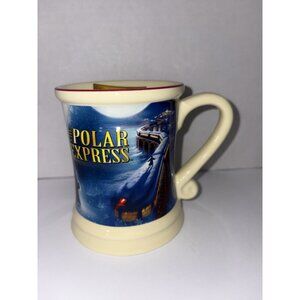 The Polar Express BELIEVE  Ceramic Coffee Mug Hot Chocolate Cup 3D Christmas